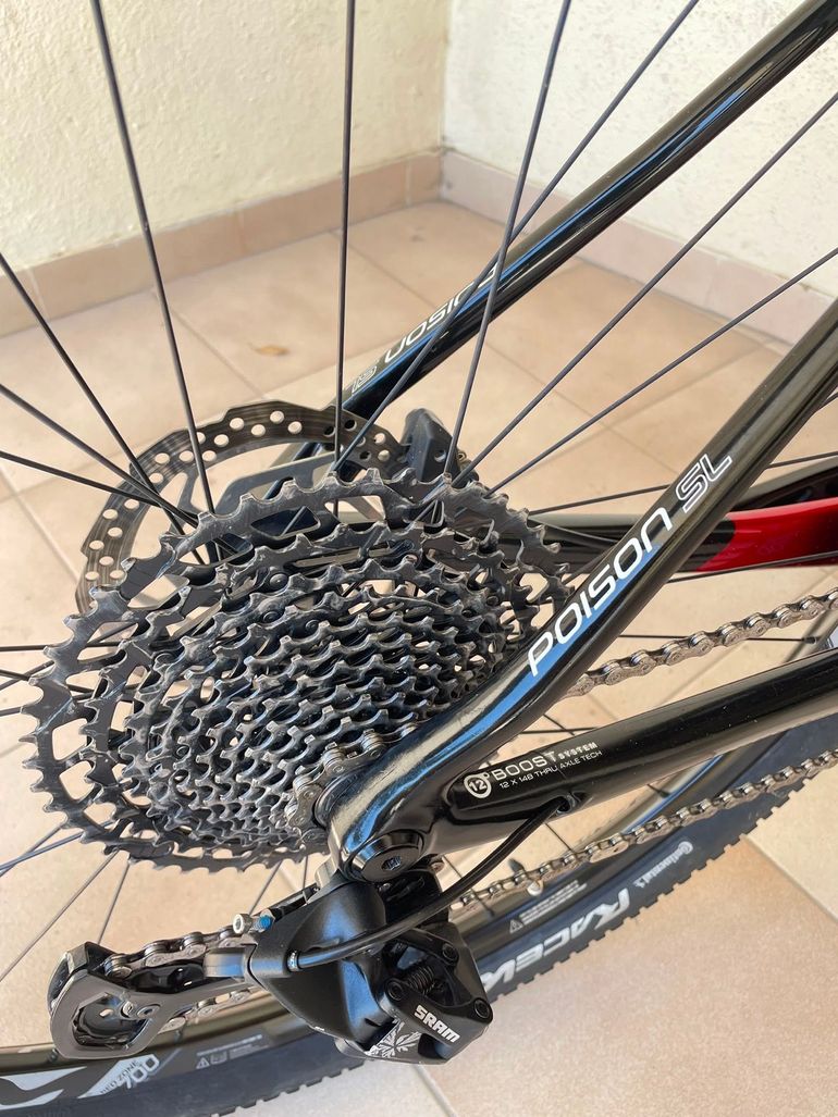 Used Coluer Poison SRAM NX 2023 Mountainbike, Red — image 7 of 7