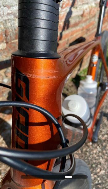 Used Giant TCR Advanced Disc 1 Pro Compact 2022 2022 Road & Gravel, Orange — image 17 of 17