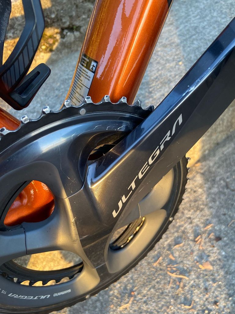 Used Giant TCR Advanced Disc 1 Pro Compact 2022 2022 Road & Gravel, Orange — image 4 of 17