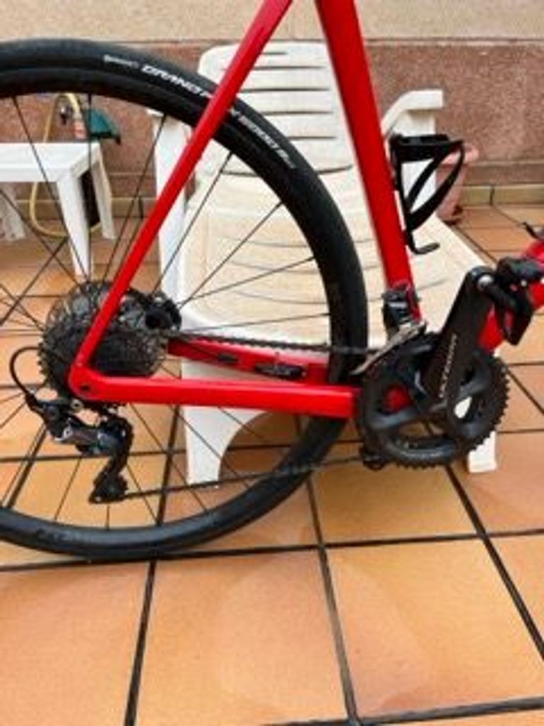 Used Trek Domane SL 6 2021 2021 Road & Gravel, Red — image 4 of 7