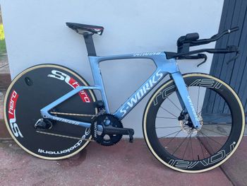 Gebrauchtes Specialized S-Works Shiv TT Module 2025 2025 Road & Gravel, Blau — Bild 2 von 3