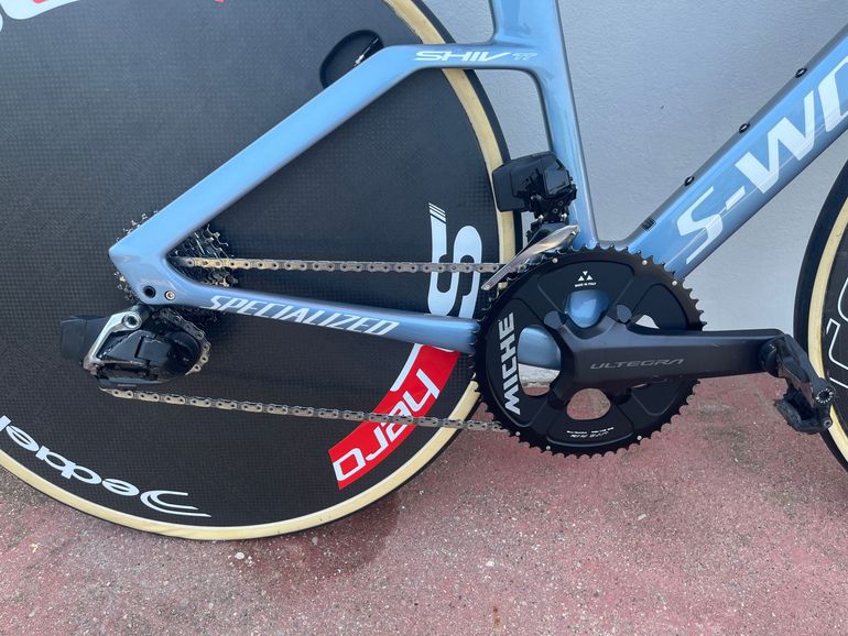 Gebrauchtes Specialized S-Works Shiv TT Module 2025 2025 Road & Gravel, Blau — Bild 3 von 3