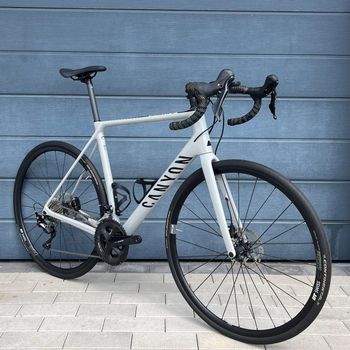 Used Canyon Endurace CF SL 7 Disc 2022 2022 Road & Gravel, Light Gray — image 6 of 6