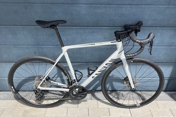 Used Canyon Endurace CF SL 7 Disc 2022 2022 Road & Gravel, Light Gray — image 2 of 6