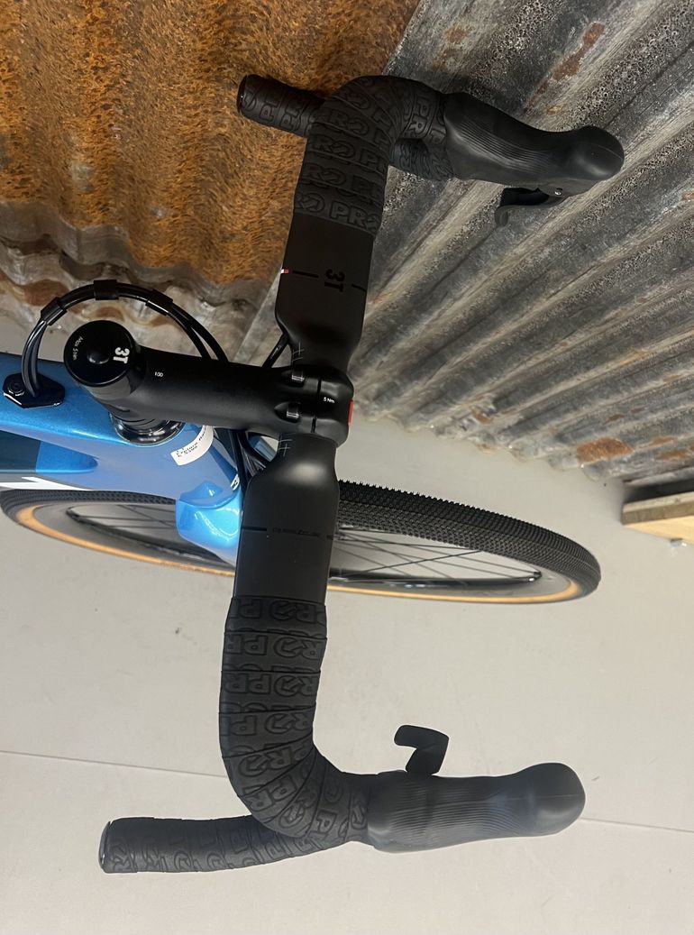 Used 3T Exploro RaceMAX Ekar 1x13 650b 2023 2023 Road & Gravel, Blue — image 6 of 7