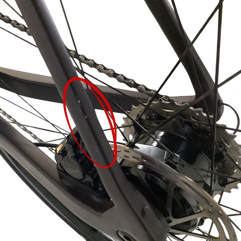 Ridley E-Grifn 105 Di2 2×12 2025 Road & Gravel de segunda mano, Negro — imagen 4 de 5