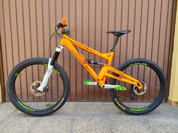 Used Orange Alpine 160 2015 Mountainbike, Orange — image 8 of 12