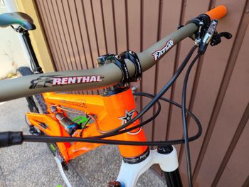 Orange Alpine 160 2015 Mountainbike de segunda mano, Naranja — imagen 7 de 12