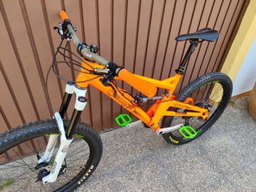 Used Orange Alpine 160 2015 Mountainbike, Orange — image 11 of 12