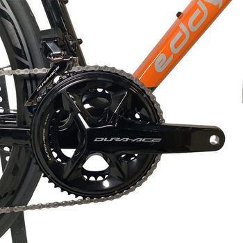 Eddy Merckx 525 Dura Ace Di2 2x12v 2025 Road & Gravel de segunda mano, Naranja — imagen 4 de 5