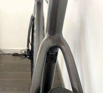 Used Bianchi SPECIALISSIMA COMP Ultegra Di2 12v 2026 Road & Gravel, Light Gray — image 5 of 5