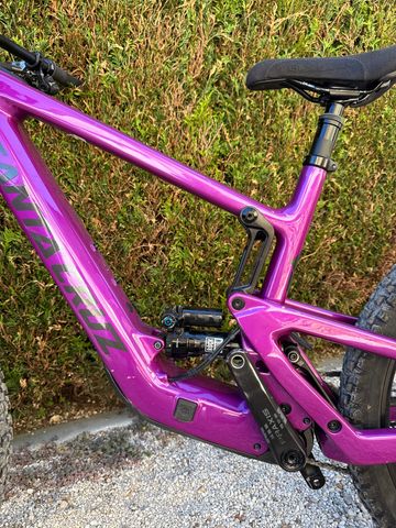 Used Santa Cruz Sram X0 EAGLE AXS 2024 Mountainbike, Purple, Mixed — image 12 of 15