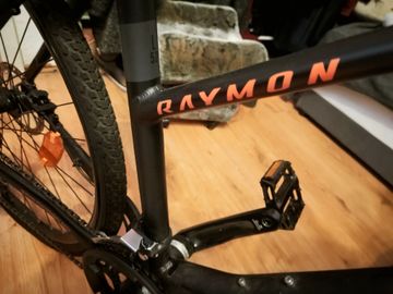 R RAYMON Rokua Shimano CUES 2025 Urban usato, Nero — immagine 4 di 8