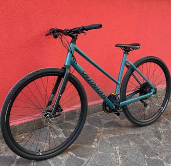 Used Specialized Sirrus Microshift AdventX 2022 Road & Gravel, Blue — image 2 of 8