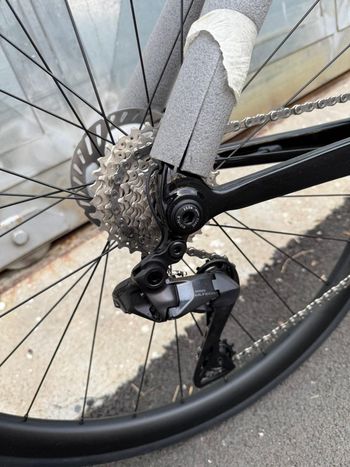 Gebrauchtes Whistle VAERO 2 LITE ULTEGRA DI2 12V 2026 Road & Gravel, Schwarz — Bild 5 von 6