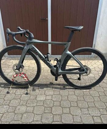 Used Bianchi Oltre Comp Ultegra Di2 2023 2023 Road & Gravel, Light Gray — image 4 of 4