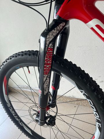 Gebrauchtes Focus RAVEN MAX Team 2018 2018 Mountainbike, Rot — Bild 3 von 10