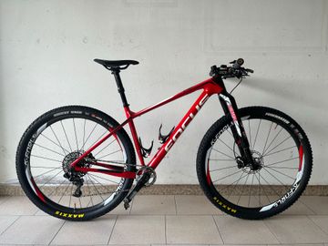 Gebrauchtes Focus RAVEN MAX Team 2018 2018 Mountainbike, Rot — Bild 2 von 10