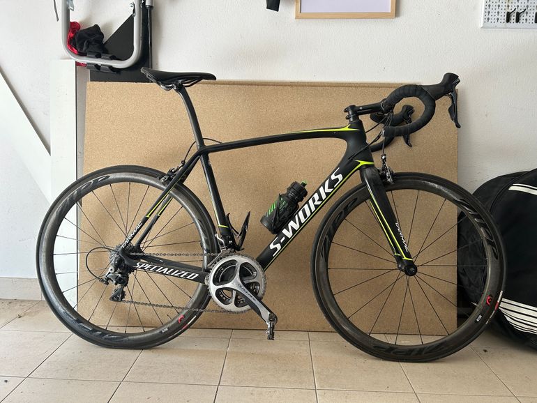 Tweedehands Specialized S-Works Tarmac Frameset SL5 FACT 11r Carbon 2017 2017 Road & Gravel — afbeelding 1 van 4