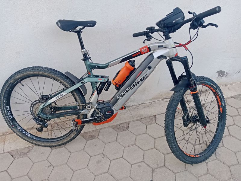 Gebrauchtes Haibike Nduro 8.0 2019 2019 Mountainbike, Hellgrau — Bild 2 von 16