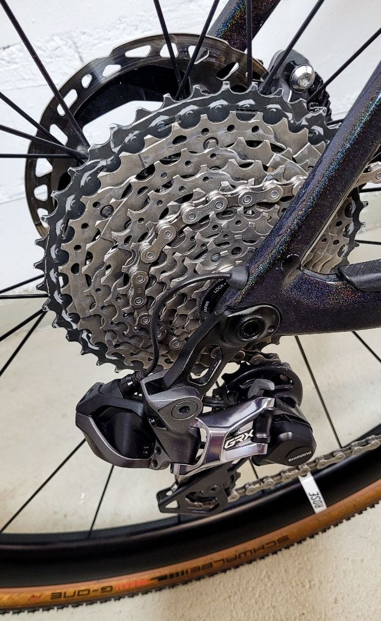 Used Rose BACKROAD GRX RX810 Di2 1x11 Limited 2022 2022 Road & Gravel, Black — image 4 of 12