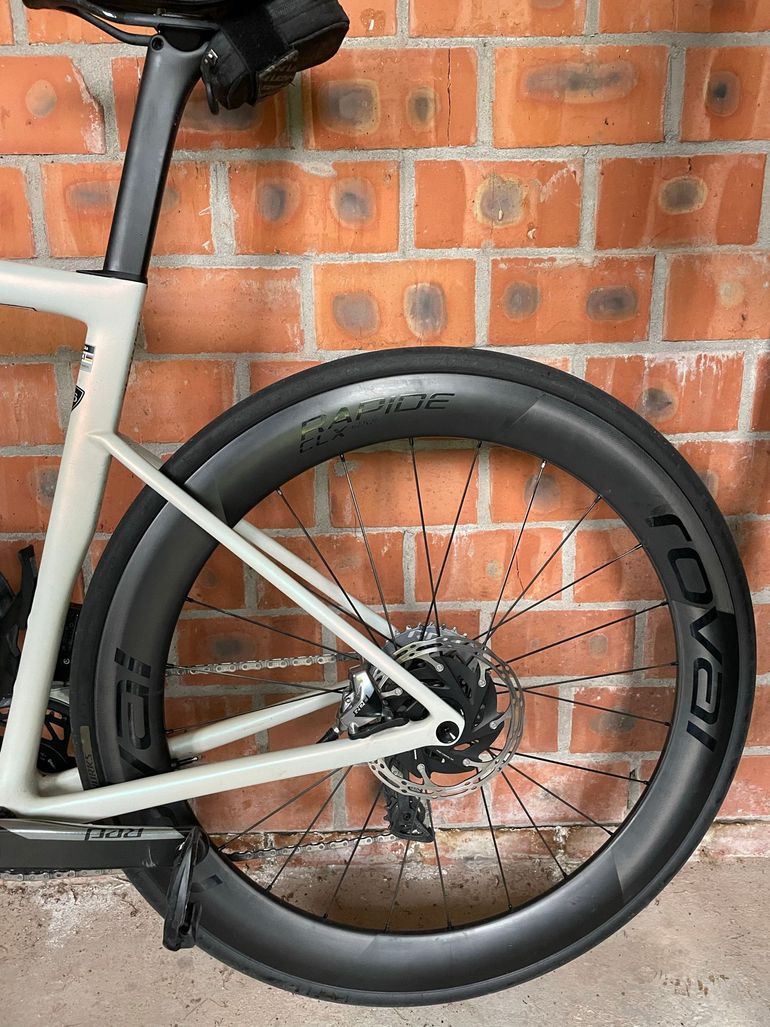 Used Specialized S-Works Tarmac SL8 - SRAM Red eTap AXS 2024 2024 Road & Gravel, White — image 6 of 6