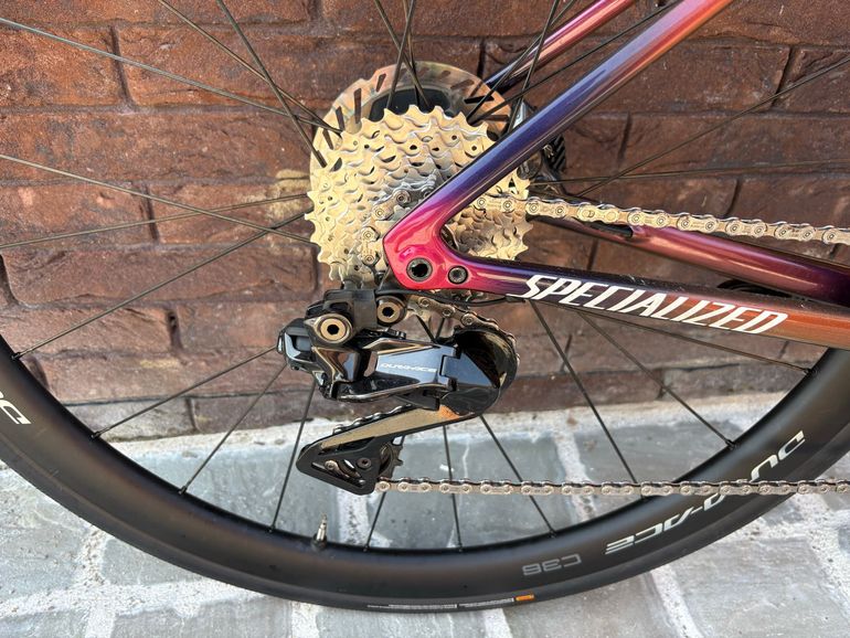 Used Specialized Tarmac Shimano Dura Ace Di2 2024 Road & Gravel, Purple — image 2 of 5