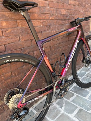 Used Specialized Tarmac Shimano Dura Ace Di2 2024 Road & Gravel, Purple — image 3 of 5