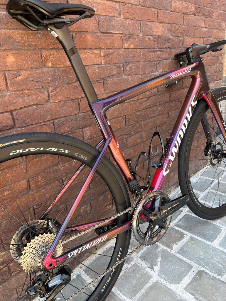 Used Specialized Tarmac Shimano Dura Ace Di2 2024 Road & Gravel, Purple — image 3 of 5