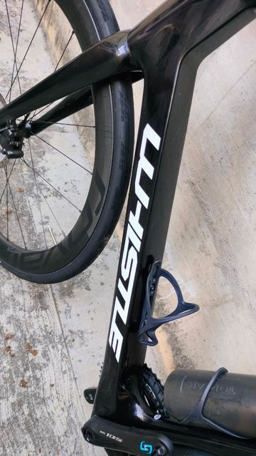 Whistle Custom Shimano 105 2024 Road & Gravel de segunda mano, Negro — imagen 13 de 16