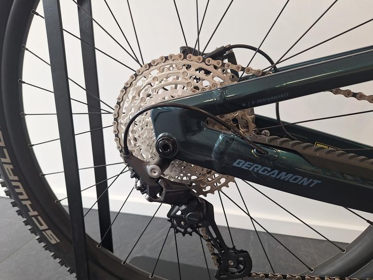 Used Bergamont E-Trailster 130 Tour 2023 2023 Mountainbike, Blue, 29 — image 5 of 15