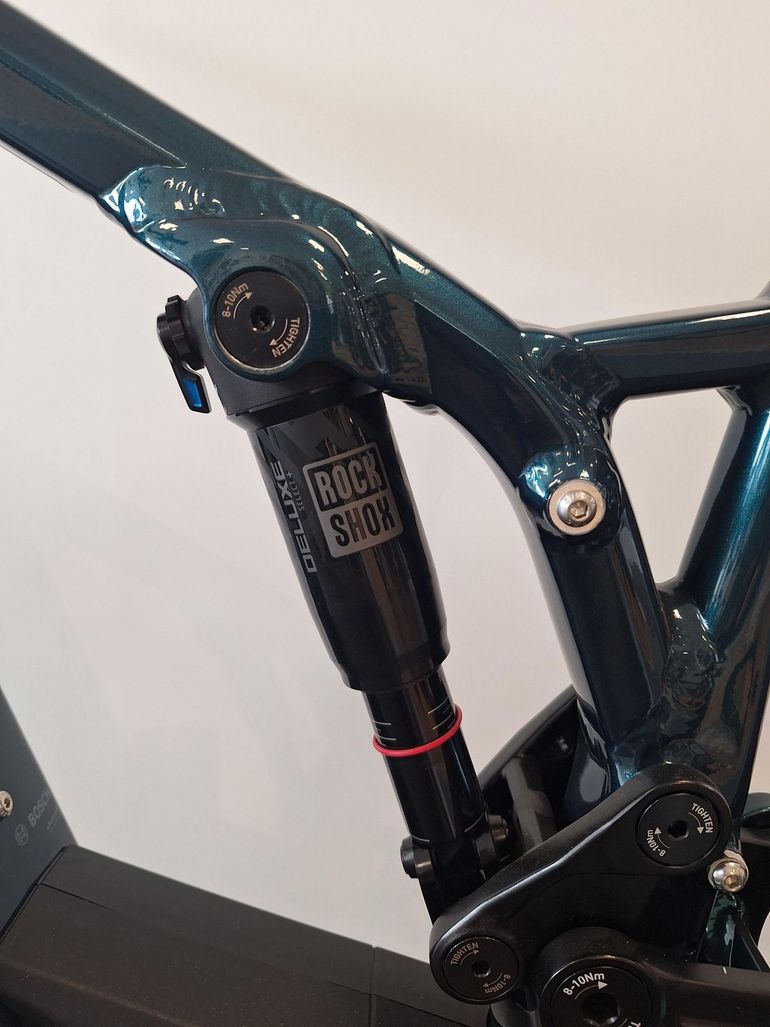Used Bergamont E-Trailster 130 Tour 2023 2023 Mountainbike, Blue, 29 — image 13 of 15