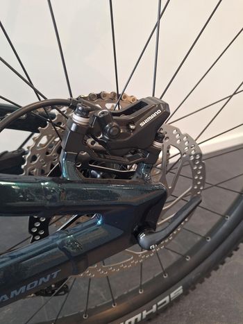 Used Bergamont E-Trailster 130 Tour 2023 2023 Mountainbike, Blue, 29 — image 10 of 15