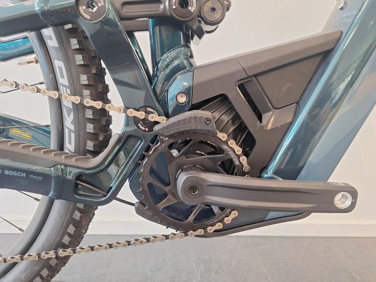 Used Bergamont E-Trailster 130 Tour 2023 2023 Mountainbike, Blue, 29 — image 4 of 15