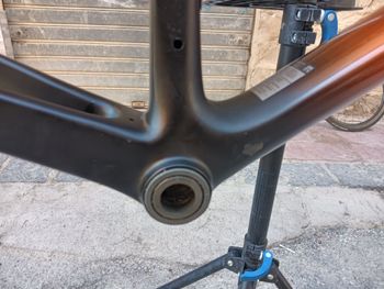 Used Giant TCR Advanced Pro Disc 0 Di2 2023 Frameset 2023 Road & Gravel, Orange — image 3 of 4