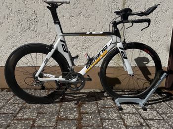 Gebrauchtes SCRANE Triathlonrad, Zeitfahrrad 2011 Road & Gravel, Weiß — Bild 5 von 5