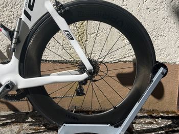 Gebrauchtes SCRANE Triathlonrad, Zeitfahrrad 2011 Road & Gravel, Weiß — Bild 2 von 5