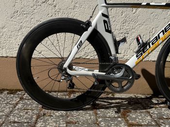 Gebrauchtes SCRANE Triathlonrad, Zeitfahrrad 2011 Road & Gravel, Weiß — Bild 4 von 5