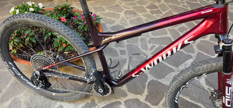 Used Specialized S-Works Epic World Cup - SRAM XX AXS, RockShox Ultimate 2025 2025 Mountainbike, Red, 29 — image 12 of 20