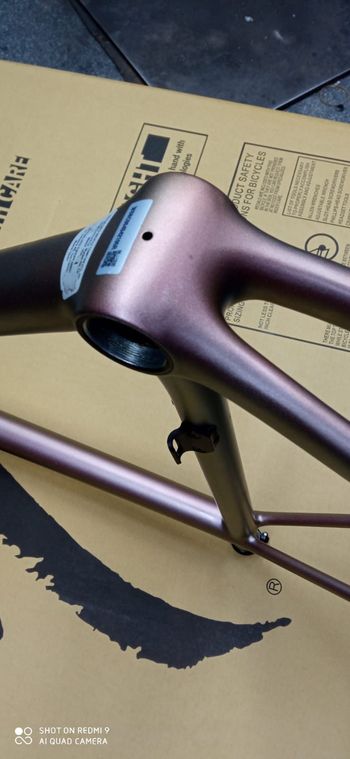 Used Specialized S-Works Aethos Frameset 2022 Frameset 2022 Road & Gravel, Light Gray — image 3 of 9