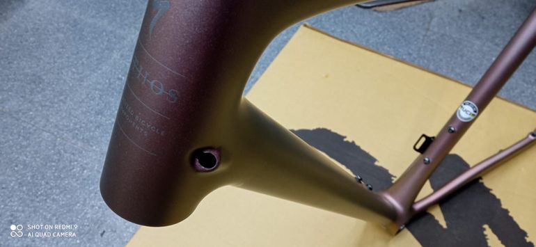 Used Specialized S-Works Aethos Frameset 2022 Frameset 2022 Road & Gravel, Light Gray — image 4 of 9