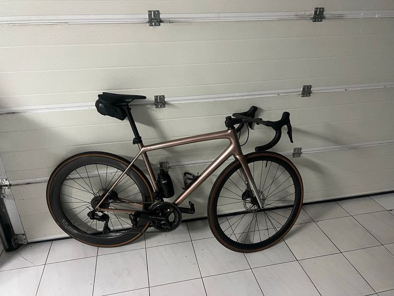 Used Specialized S-Works Aethos Frameset 2022 Frameset 2022 Road & Gravel, Light Gray — image 1 of 9