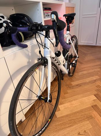 Rose Custom Shimano 105 2014 Road & Gravel de segunda mano, Blanco — imagen 2 de 14