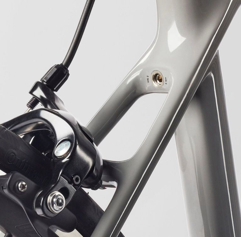 Used Canyon Ultimate CF SL 7 2021 2021 Road & Gravel, Light Gray — image 13 of 13