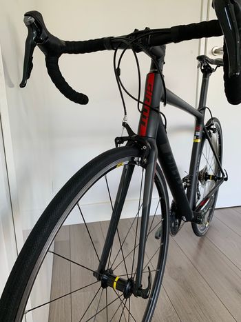 Used Giant Contend SL 2 2019 Road & Gravel, Black — image 12 of 13
