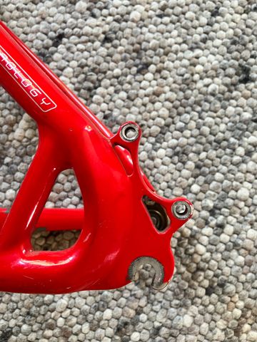 Kellys Nur Rahmenset Frameset 2021 Mountainbike usato, Rosso — immagine 5 di 9