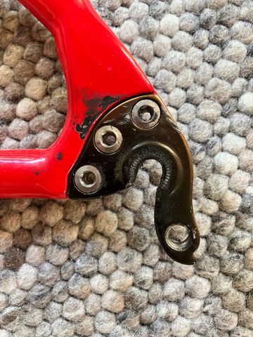 Kellys Nur Rahmenset Frameset 2021 Mountainbike usato, Rosso — immagine 4 di 9