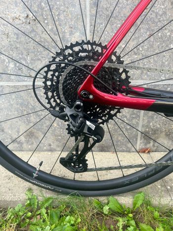 Used Raymon RaceRay 8.0 Endurance 2024 Road & Gravel, Red — image 10 of 13