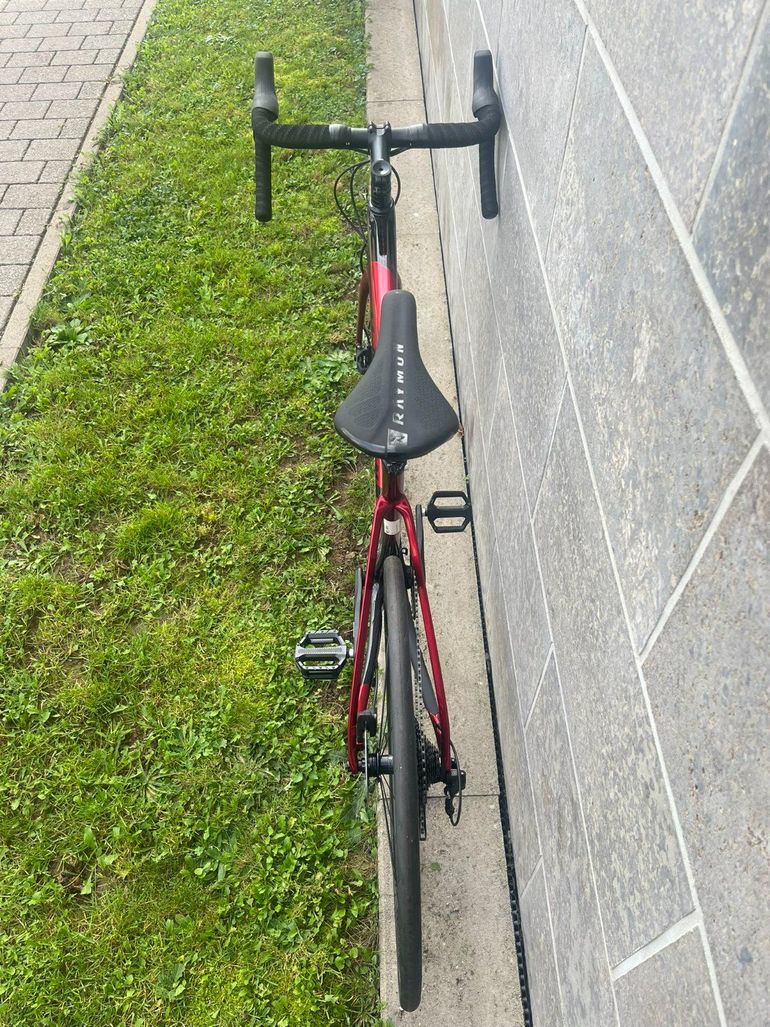 Used Raymon RaceRay 8.0 Endurance 2024 Road & Gravel, Red — image 6 of 13