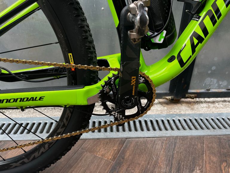 Used Cannondale Scalpel-Si Carbon 3 2017 2017 Mountainbike, Green — image 3 of 8